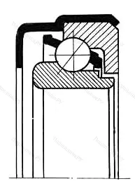 Модификация подшипника 8-986711С9 размер 55x90x23/19