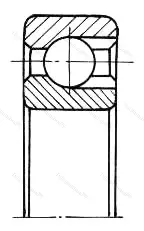 Подшипник  970803 размер 17x52x14