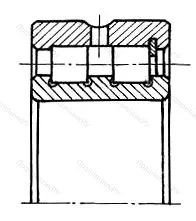 Подшипник  4722926 (NNCF 4926) размер 130x180x50
