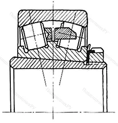 Модификация подшипника 13532Н размер 160x320x86/131