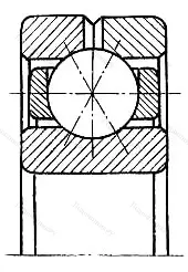 Подшипник  116222 (Q 222) размер 110x200x38