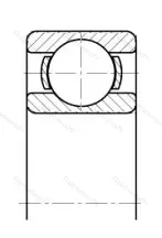 Модификация подшипника 811 размер 55x72x11