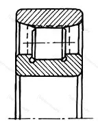 Модификация подшипника 532322К1 размер 110x240x50
