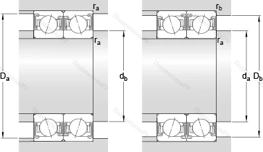 Подшипник S 71924 ACD/P 4A