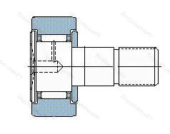 Модификация подшипника 534901ДК2 размер 12x30x14/40