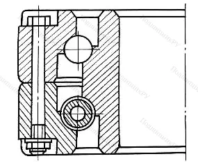 Модификация подшипника 3687/1300К1 размер 1300x1600x108