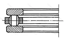 Модификация подшипника 4-9109 размер 45x65x14