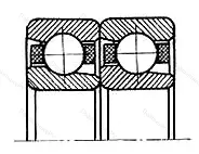 Подшипник  1436903 размер 17x30x14