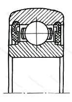Подшипник  580306 размер 30x72x19