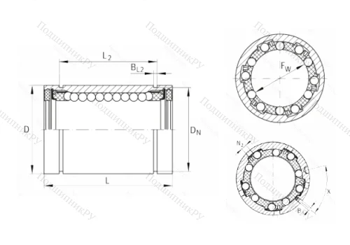 Подшипник KB 16 PP в Тамбове