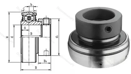 Корпусный подшипник SA 201 в Тамбове