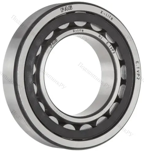 Роликовый цилиндрический подшипник NJ 312 E XL TVP 2 от производителя  FAG