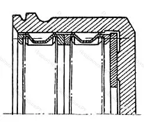Модификация подшипника 814712К1 размер 60x85/94x68