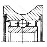 Модификация подшипника 4-470063ЮТ размер 3x22,33x7