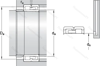 Подшипник NNU 4948 BK/SPW 33