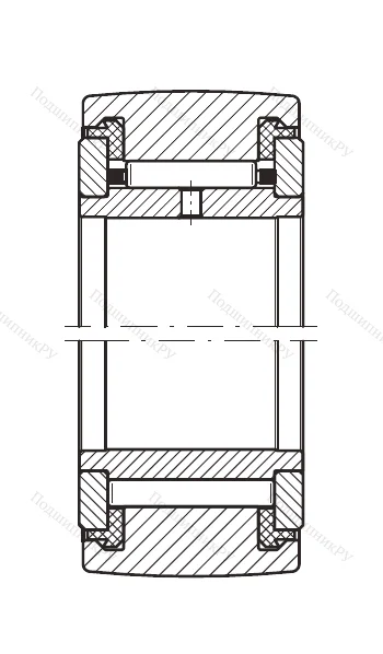 Игольчатый подшипник NATR 17 PP