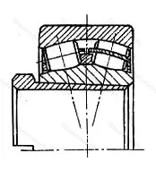 Модификация подшипника 753619 размер 95x215x73/90