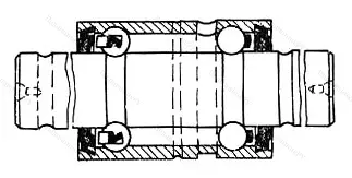 Подшипник  330602 размер 16x30x105