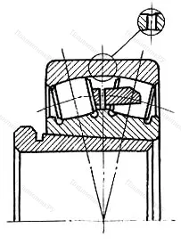 Модификация подшипника 73616 размер 80x180x60/78