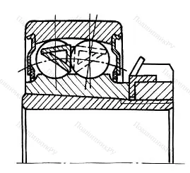 Подшипник  811708 размер 40x85x39