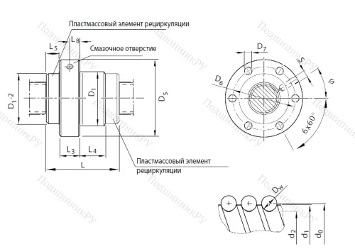 Винтовой узел R 150231041 в Тамбове
