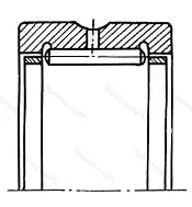Подшипник  4254110 размер 62x80x30