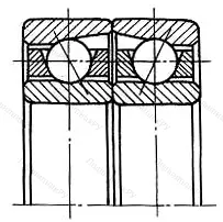 Модификация подшипника 6-366322Л1 размер 110x240x100