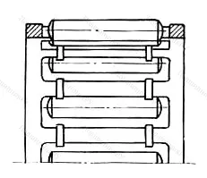 Подшипник  КВК8х12х10 размер 8x12x10