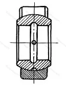 Подшипник GE 160 EXS размер 160x230x105/80