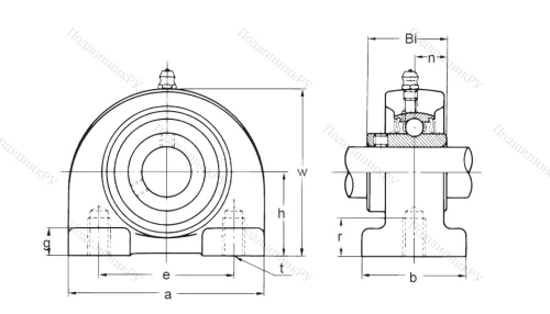Подшипниковый узел UCPA 210 в Тамбове