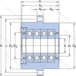 Подшипник FBSA 209/QBC