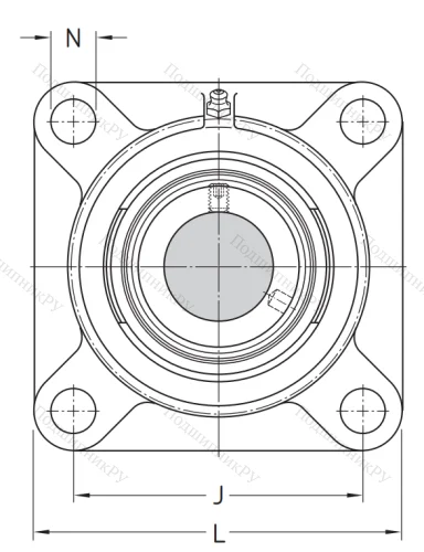 Подшипниковый корпус FY 510 M в Тамбове