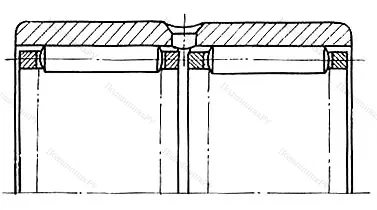 Модификация подшипника 6-6984915ВД размер 85x105x54