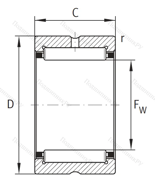 Игольчатый подшипник