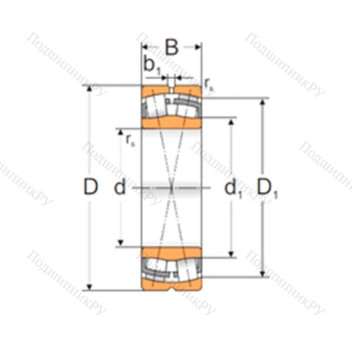 Подшипник роликовый радиальный самоцентрирующийся 22218 W 33