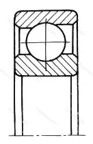 Подшипник  710309 размер 45x100x25