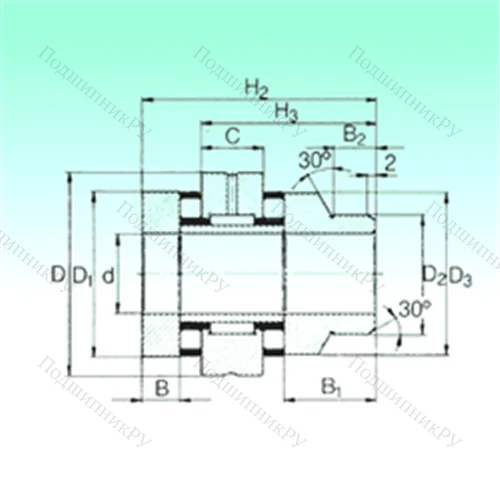 Подшипник комбинированный ZARN 1545 L TN