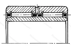 Подшипник  6714912 размер 60x85x45