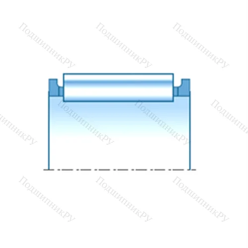 Подшипник игольчатый радиальный PK 12X 17X 7.8