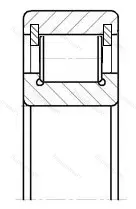 Модификация подшипника 102212М размер 60x110x22 ГПЗ-10