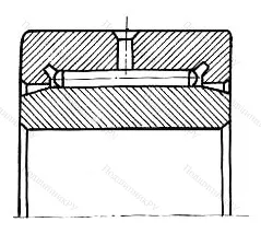Модификация подшипника 4074117 размер 85x130x45 ГПЗ-3