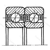 Модификация подшипника 466309К12 размер 45x100x50