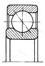 Модификация подшипника 6-936700 размер 10x30x9/8,5