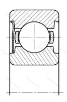 Модификация подшипника 6-60105 размер 25x47x12 ГПЗ-23