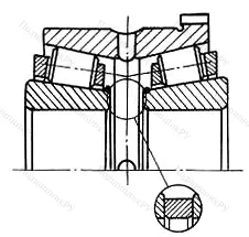 Модификация подшипника 6-697510 размер 50x90/100x54,625 от производителя  ГПЗ-9
