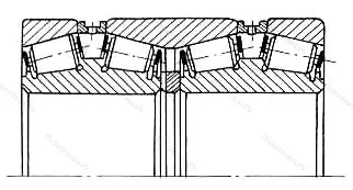 Модификация подшипника 6-771/630М размер 630x920x515