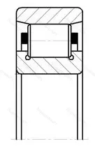 Подшипник  N 334 (2334) размер 170x360x72 от производителя  SKF