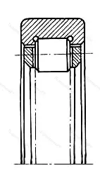 Модификация подшипника 6-292209Б2Т2 размер 55x85x19