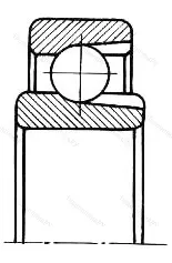 Модификация подшипника 900805Ю размер 25x37x6/7