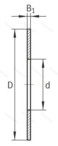 Игольчатый подшипник упорное кольцо AS 2542 от производителя  INA
